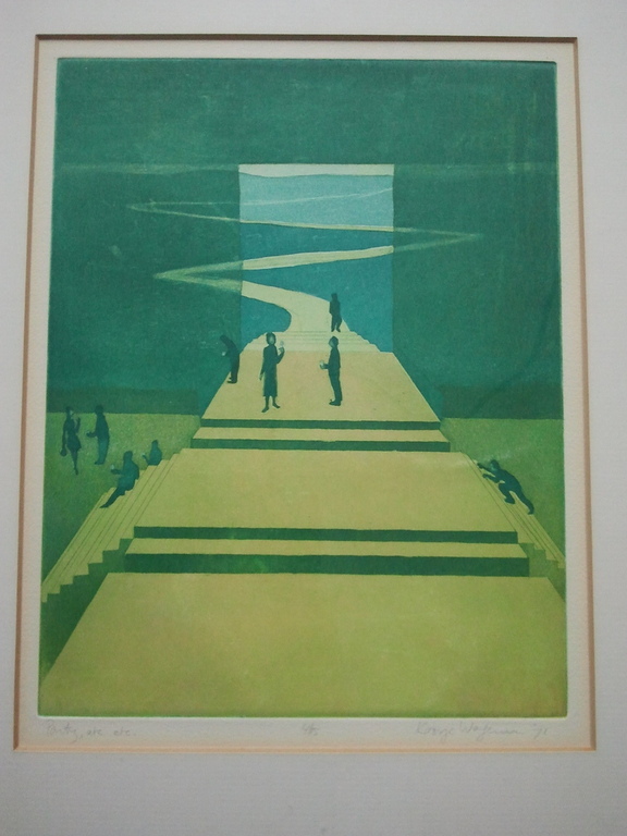 Koosje Wagenaar, 'Party, etc, etc',  gesigneerd verkocht voor € 95!