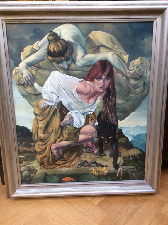 Prachtig Magisch Realistisch schilderij mogelijk Jan Maris ? kopen? Bied vanaf 1250!