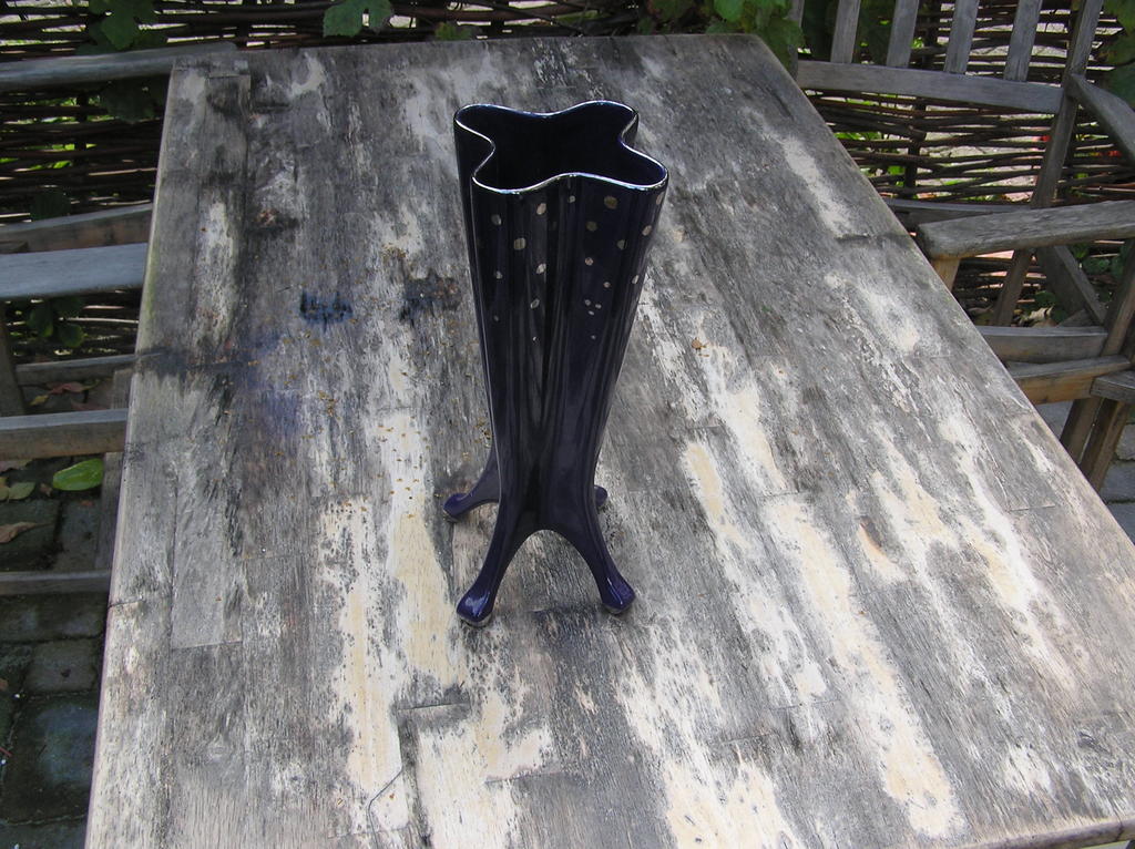 Porceleyne Fles, Raketvaas ontwerp Jan des Bouvrie, '90s verkocht voor € 12!