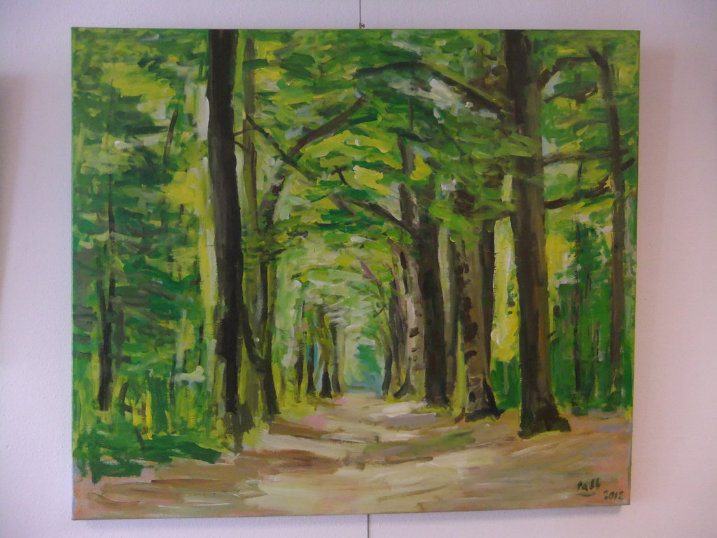 Henk Padt - Bosgezicht kopen? Bied vanaf 400!