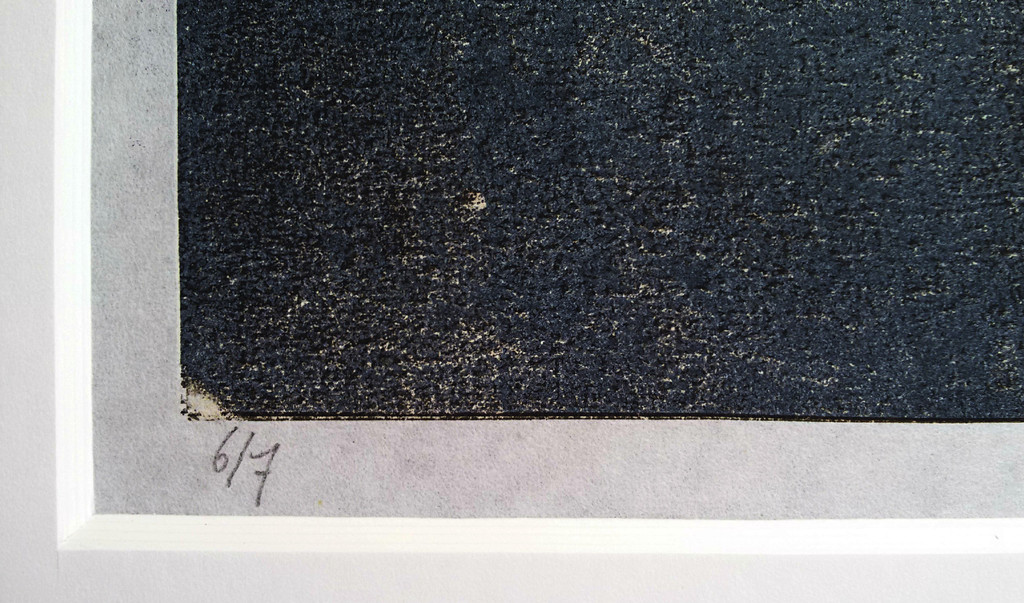 Nicole Montagne - Portret van Franz Kafka, sjabloondruk (in passe-partout) kopen? Bied vanaf 150!