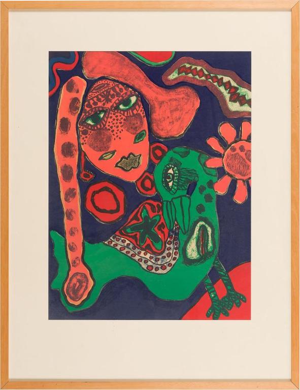 Corneille  'Les yeux noirs'   , 1973  handgesigneerd kopen? Bied vanaf 495!