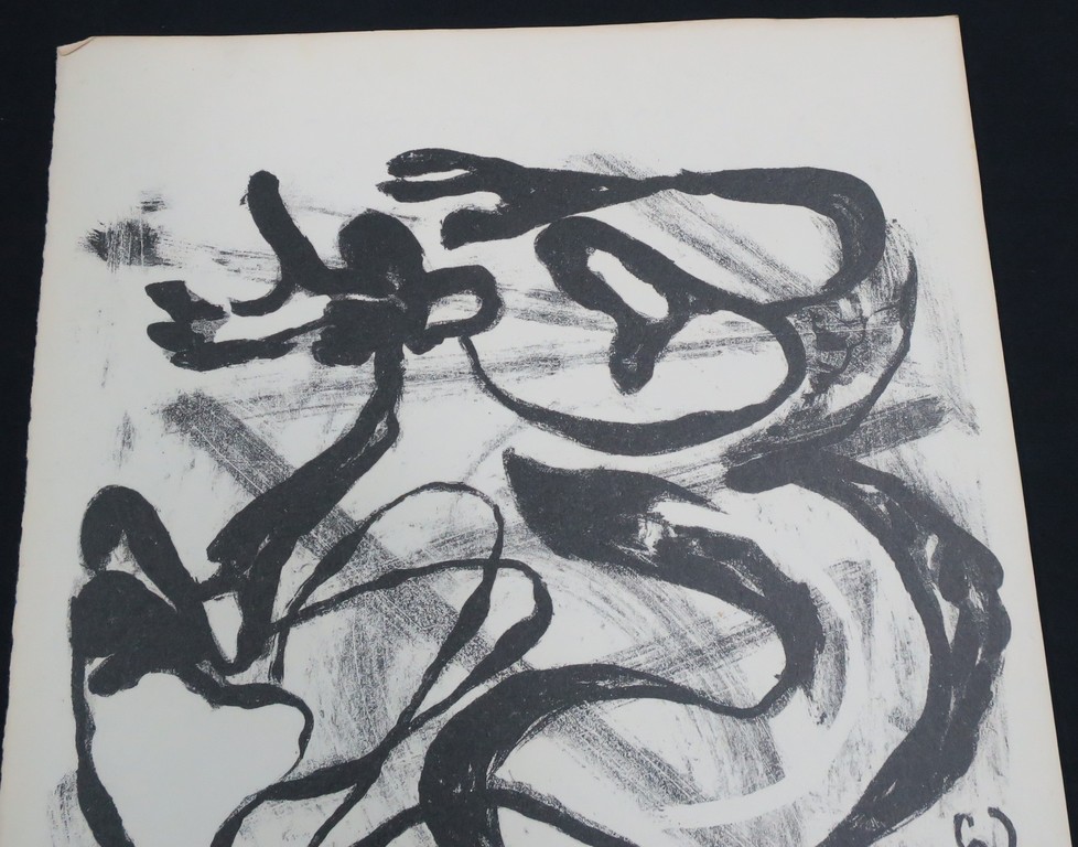 Piet van Stuivenberg: Litho, Zonder titel (Creatie 1952) kopen? Bied vanaf 1!