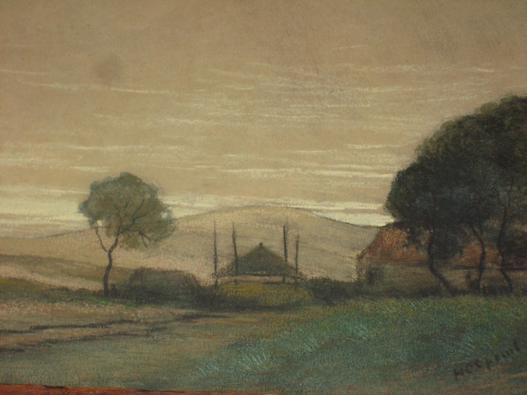 Mooie dubbele gouache gesigneerd. kopen? Bied vanaf 1!