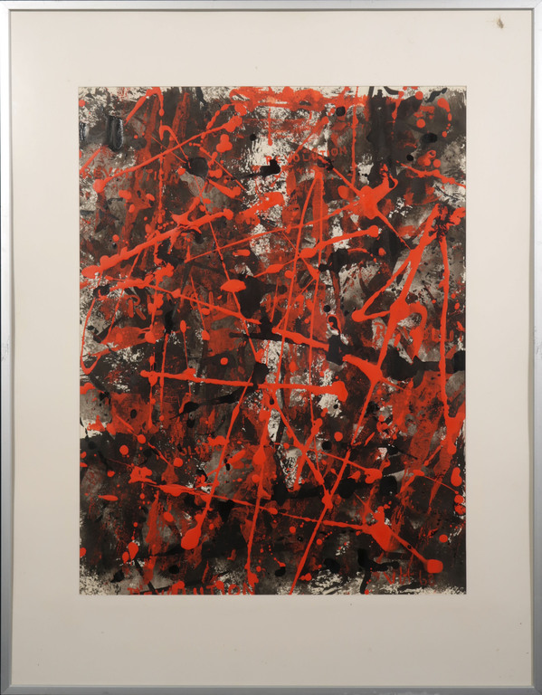 Jan van Holthe: Acryl en Aquarel, Revolution - Ingelijst kopen? Bied vanaf 1!