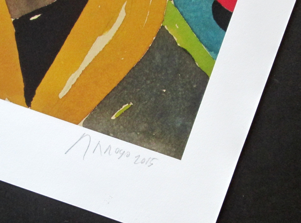 Eduardo Arroyo - Jugador IV- giclee op cottonpapier -2015 - handgesigneerd kopen? Bied vanaf 1!