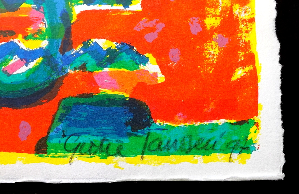 Gertie Janssen - zeefdruk - Labyrinth II kopen? Bied vanaf 1!