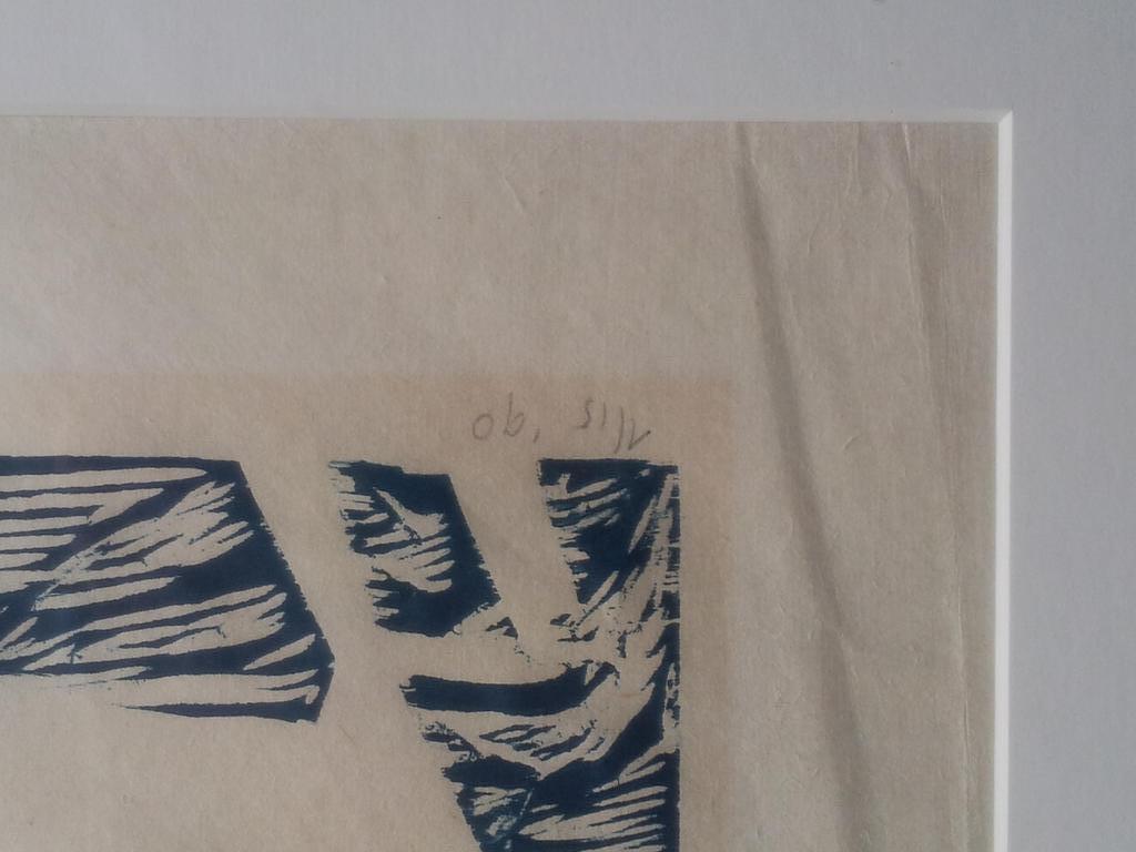 Marli Turion Gesigneerde Linosnede Ingelijst Oplage 15 Zonder Titel kopen? Bied vanaf 1!