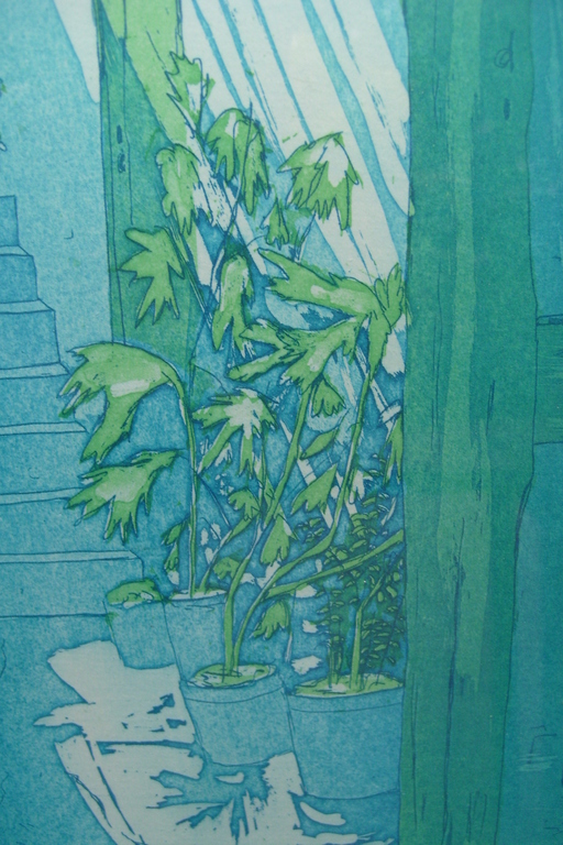 Lucie Meulendijks, kleur-litho, een spaans binnen plaatsje'85 kopen? Bied vanaf 50!