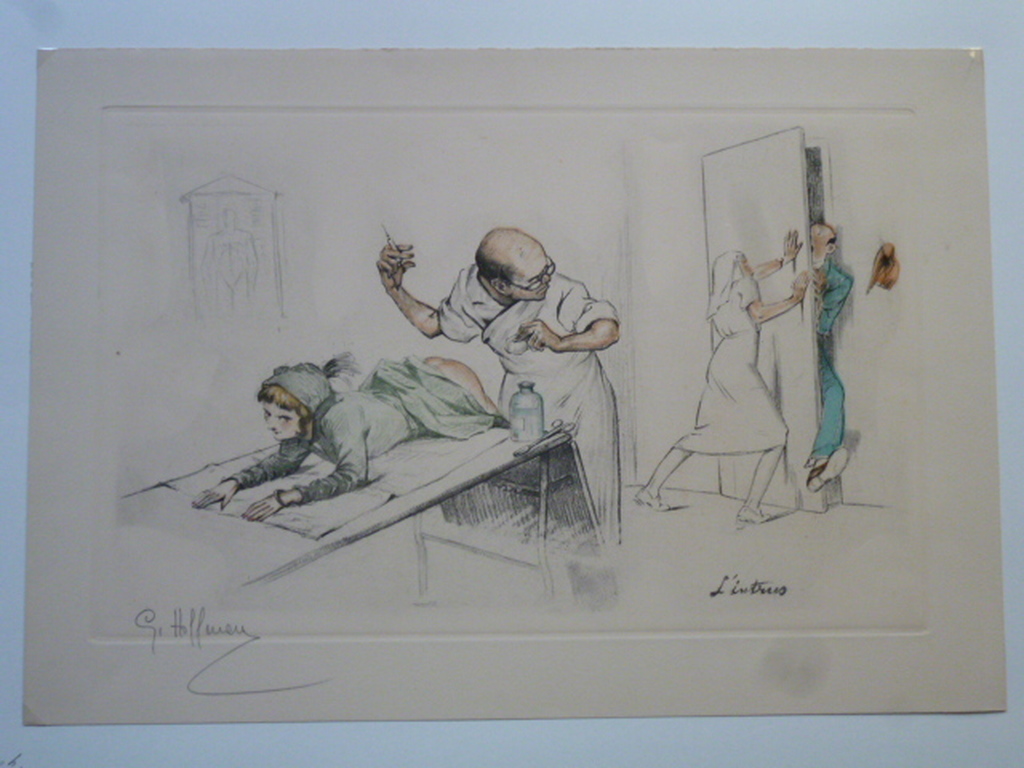 Gaston Hoffmann - kleurenets - L' Intrus kopen? Bied vanaf 45!