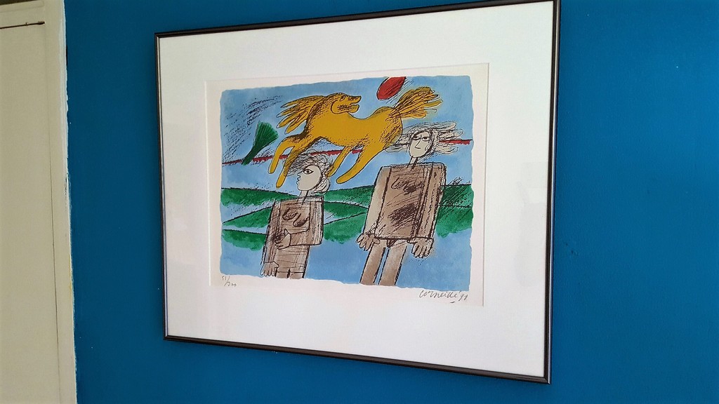 Corneille: zeefdruk, Promenade  kopen? Bied vanaf 150!