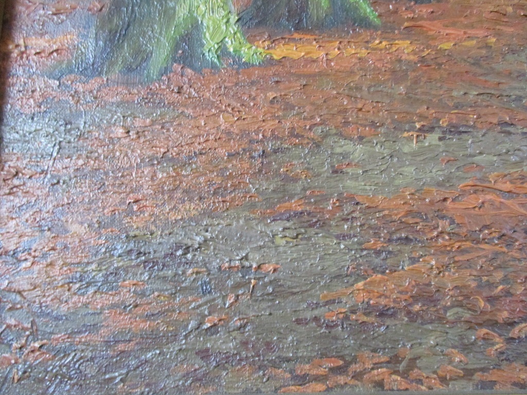 Jacques Bergmans: Olieverf op doek, Herfstbos kopen? Bied vanaf 175!