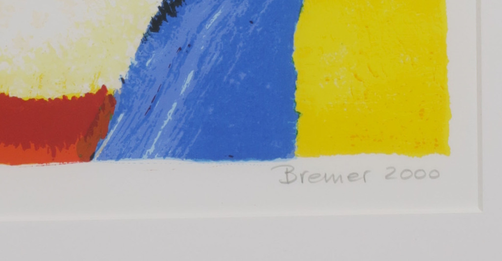 Saskia Bremer: Zeefdruk, New age b.2 - Ingelijst kopen? Bied vanaf 20!