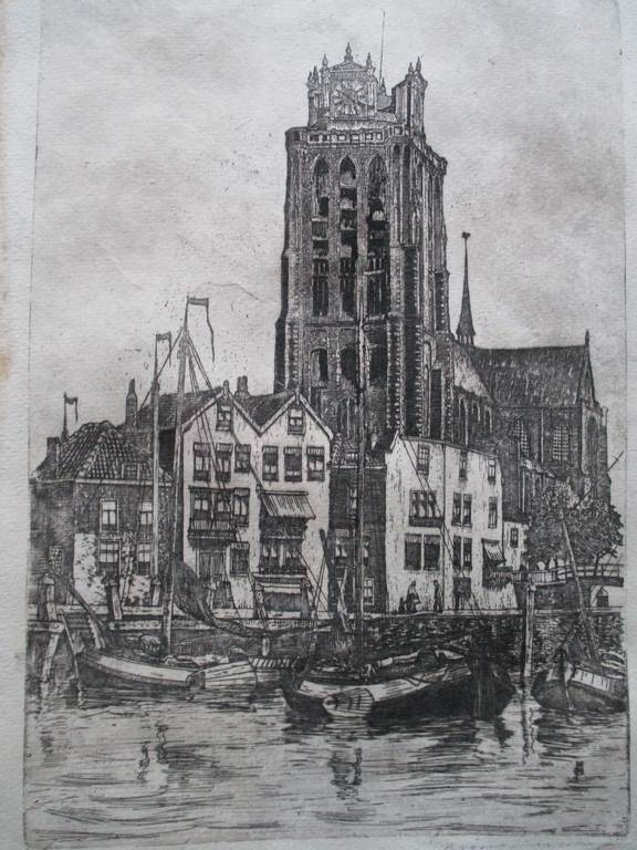 Marius Janssen, ets Domtoren Utrecht kopen? Bied vanaf 20!