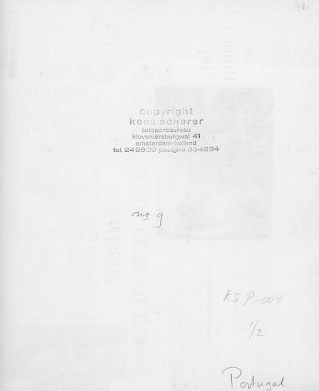 Kees Scherer - vintage gelatine zilver print op barietpapier - Portugal          kopen? Bied vanaf 50!