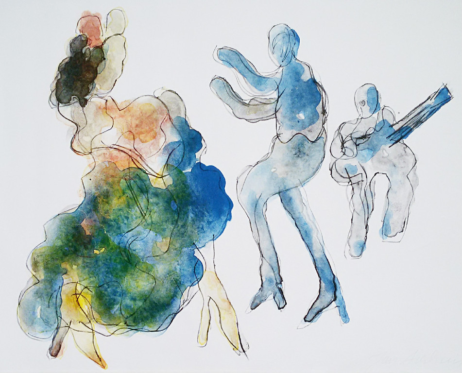 Jan Sierhuis - Flamenco, litho kopen? Bied vanaf 30!