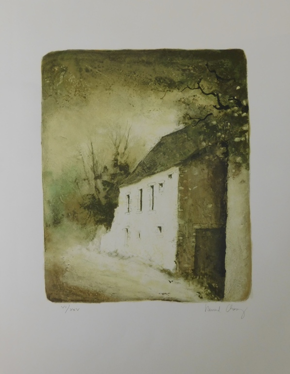 Bernard Charoy - kleurenlitho - Lorraine Framhouse  kopen? Bied vanaf 35!