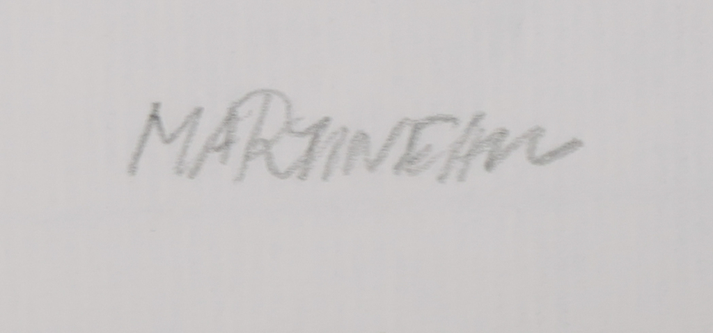 Anton Martineau: Tekening, Z.T.  kopen? Bied vanaf 70!