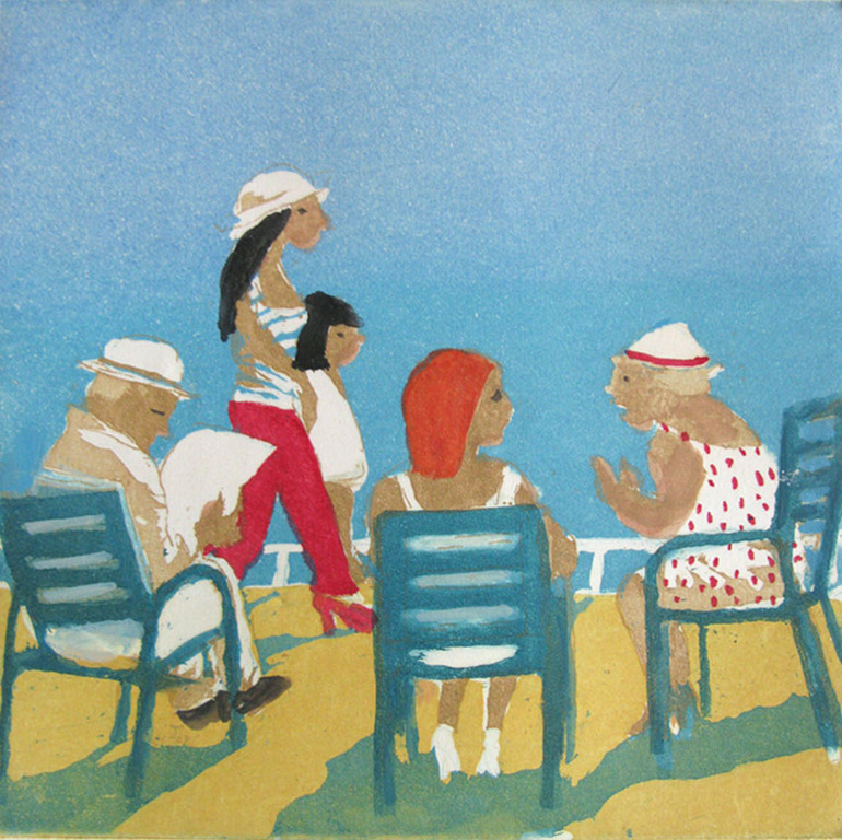 Willy Belinfante - BOULEVARD II - kleurets verkocht voor € 41!