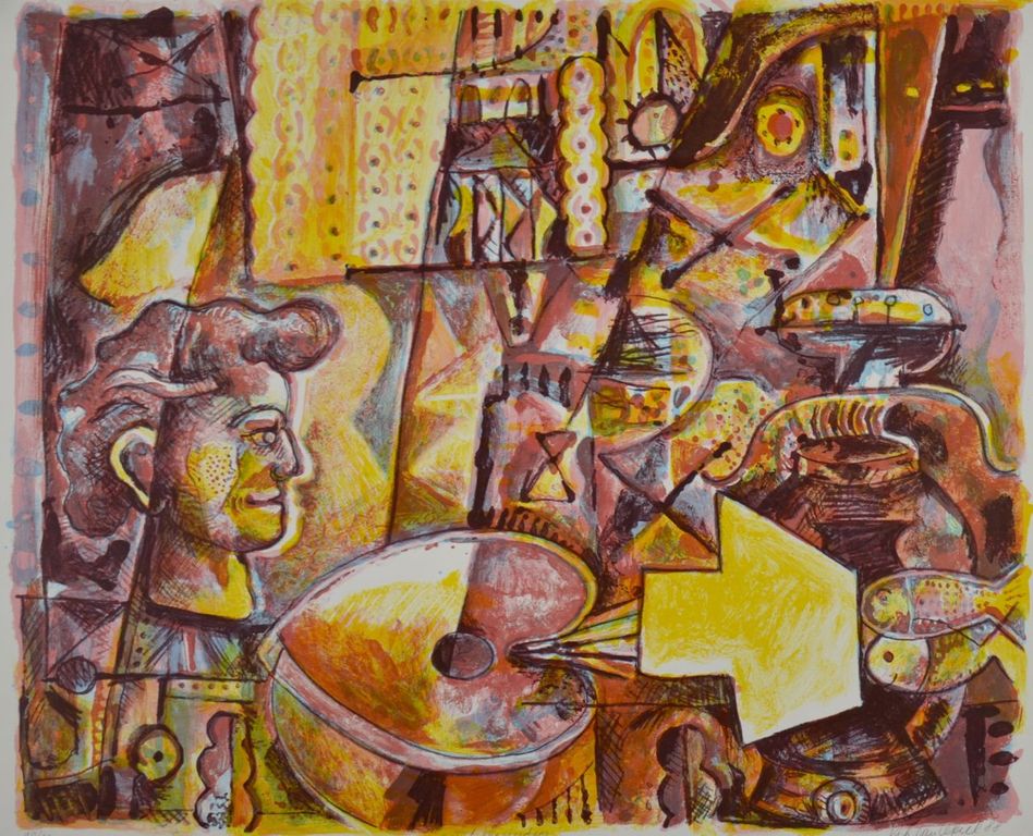 Rik van Iersel: Litho. Visit the studios verkocht voor € 70!