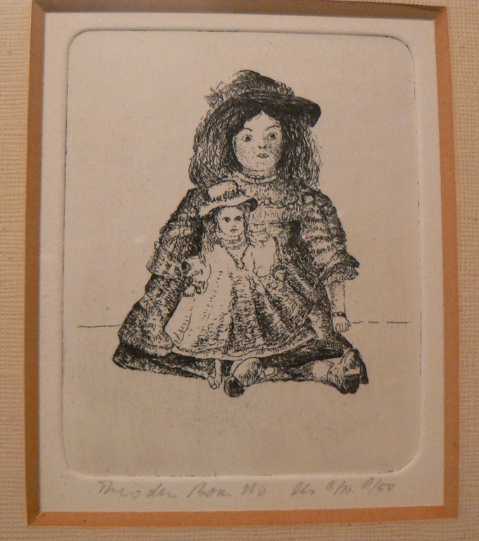 Theo den Boon (1941)  --  3 etsen  --  Poppen kopen? Bied vanaf 25!