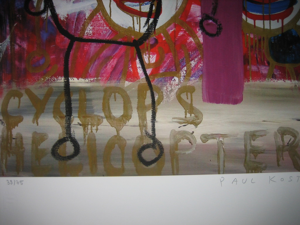 Paul Kostabi - "Petting Zoo" - Giclee - Handgesigneerd - Oplage: 75  kopen? Bied vanaf 30!