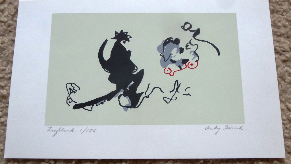 Anky Essink, zeefdruk, handgesigneerd en genummerd kopen? Bied vanaf 1!