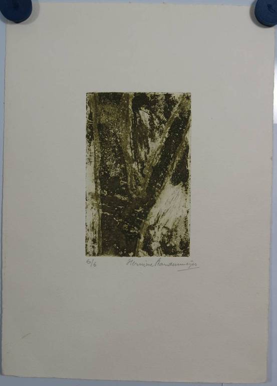 Hermine Standenmeijer: Ets en Aquatint, Zonder titel kopen? Bied vanaf 1!