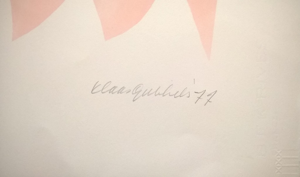Klaas Gubbels - gesigneerde kleuren litho  kopen? Bied vanaf 195!