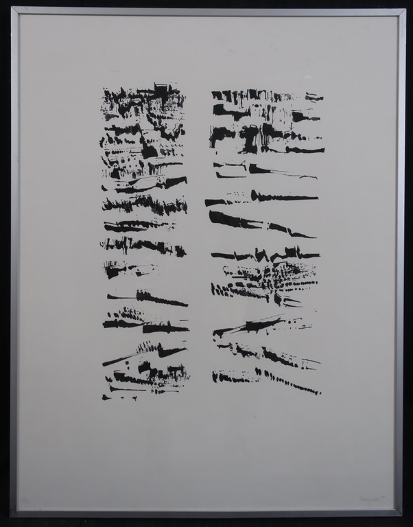 Maarten Becks: Zeefdruk, Z.T. - Ingelijst kopen? Bied vanaf 1!