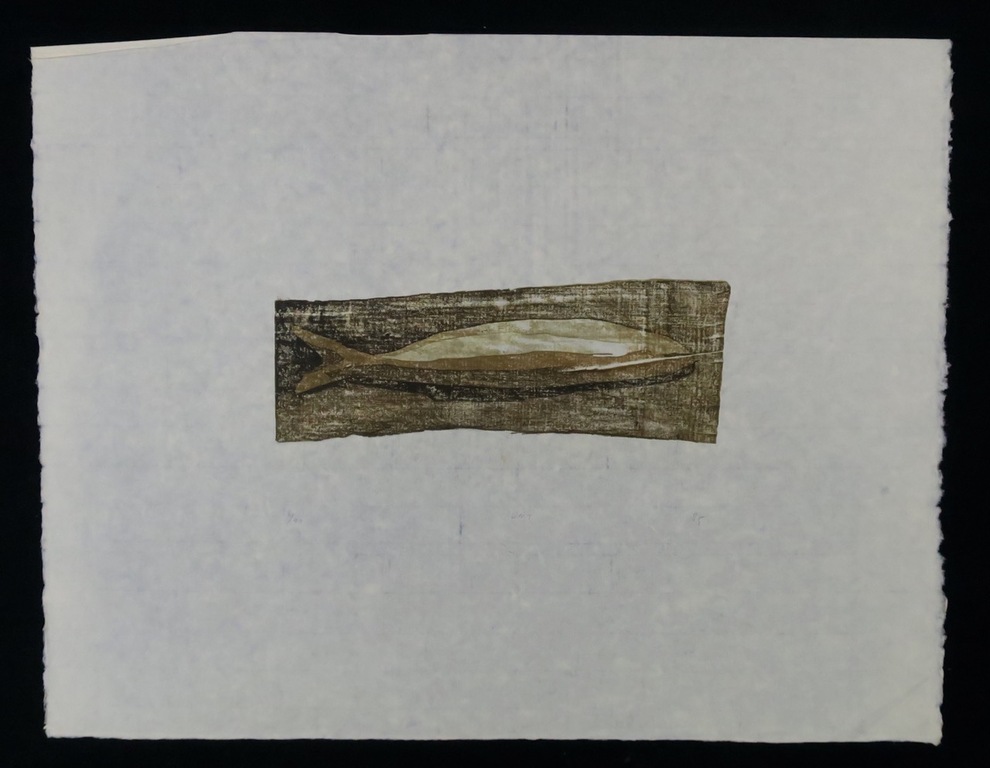 Leon Tebbe: Houtsnede, Vis kopen? Bied vanaf 1!