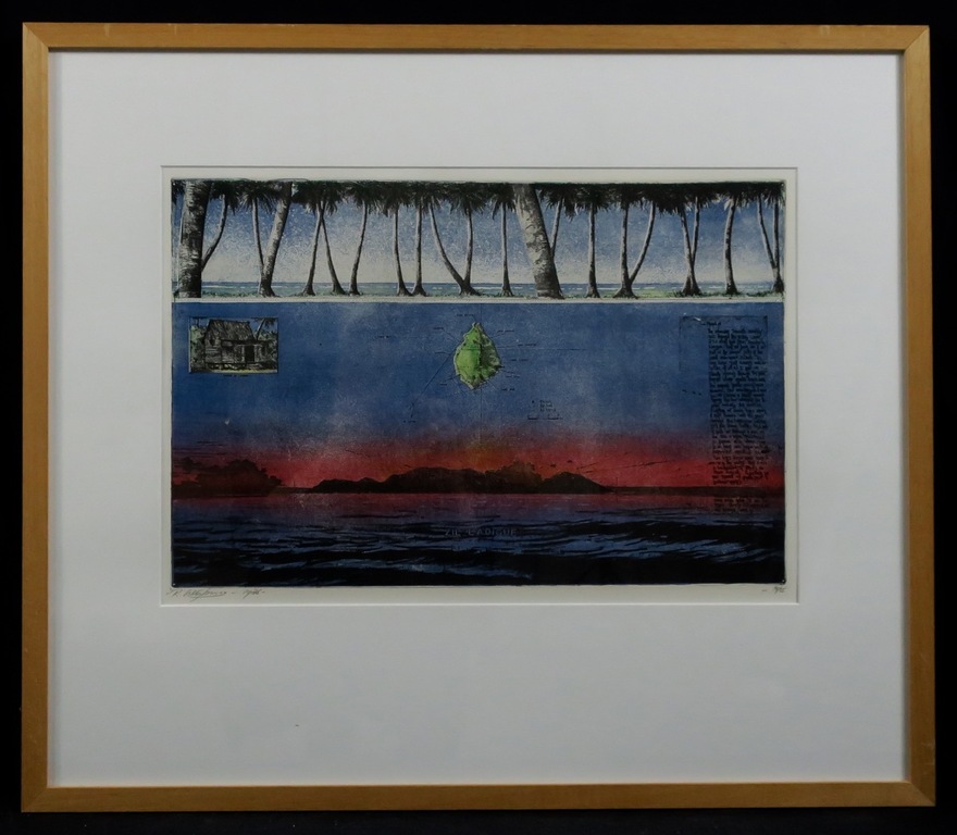 Rolf Weijburg: Ets, Zil Ladigue - Ingelijst kopen? Bied vanaf 50!