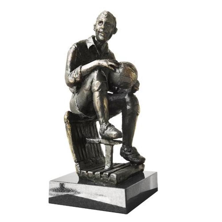 Corry Ammerlaan - Originele bronzen sculptuur "Coen Moulijn" kopen? Bied vanaf 1!