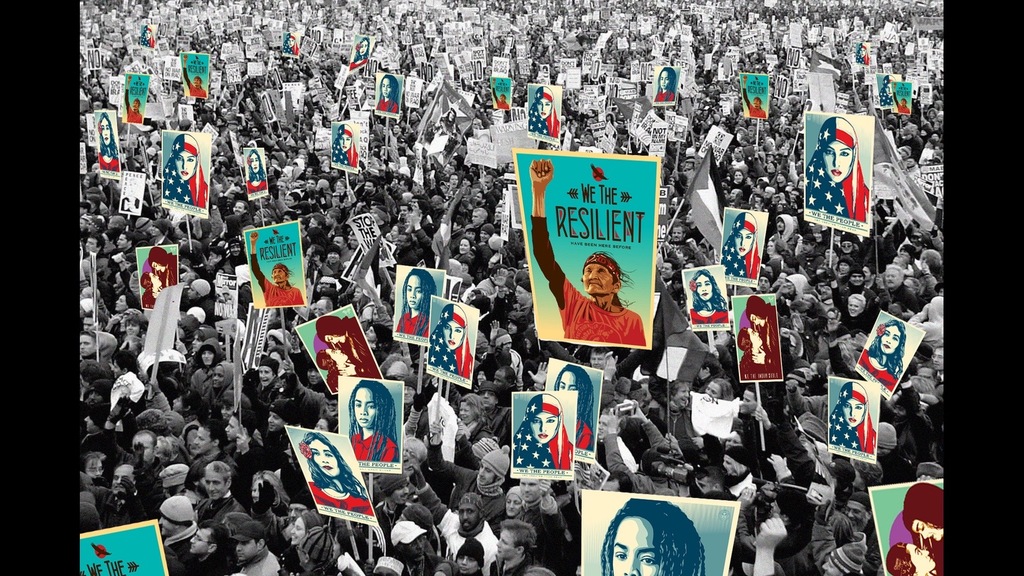 AcheterShepard Fairey (OBEY) - We The People - 3 offset prints ? Enchérissez de 150!