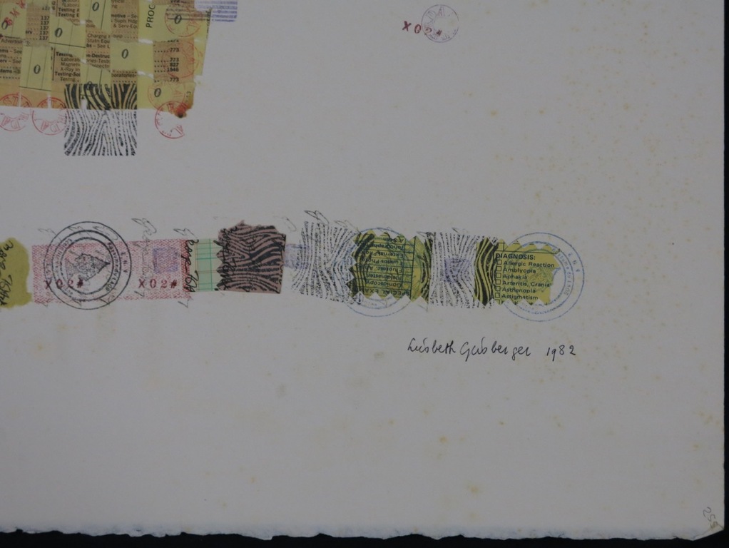 Liesbeth Giesberger: Collage, Zonder titel  kopen? Bied vanaf 1!