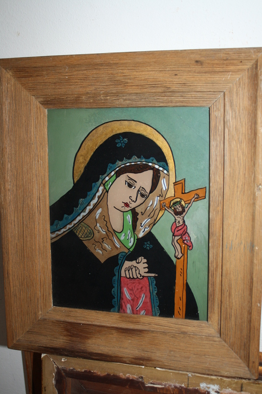 schilderij ROEMEENSE GLAS IKOON kopen? Bied vanaf 1!