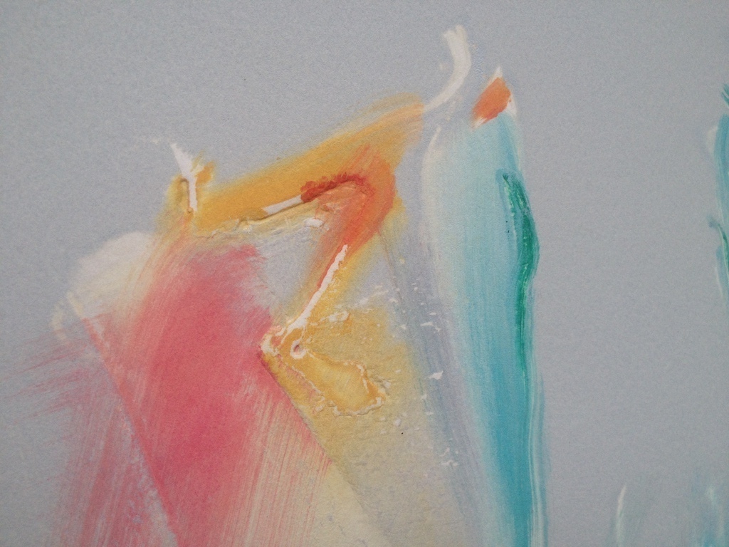 Prachtige en zeer grote ets (monotype), Jean Richardson, 'Stormy Herd', 1996 kopen? Bied vanaf 250!