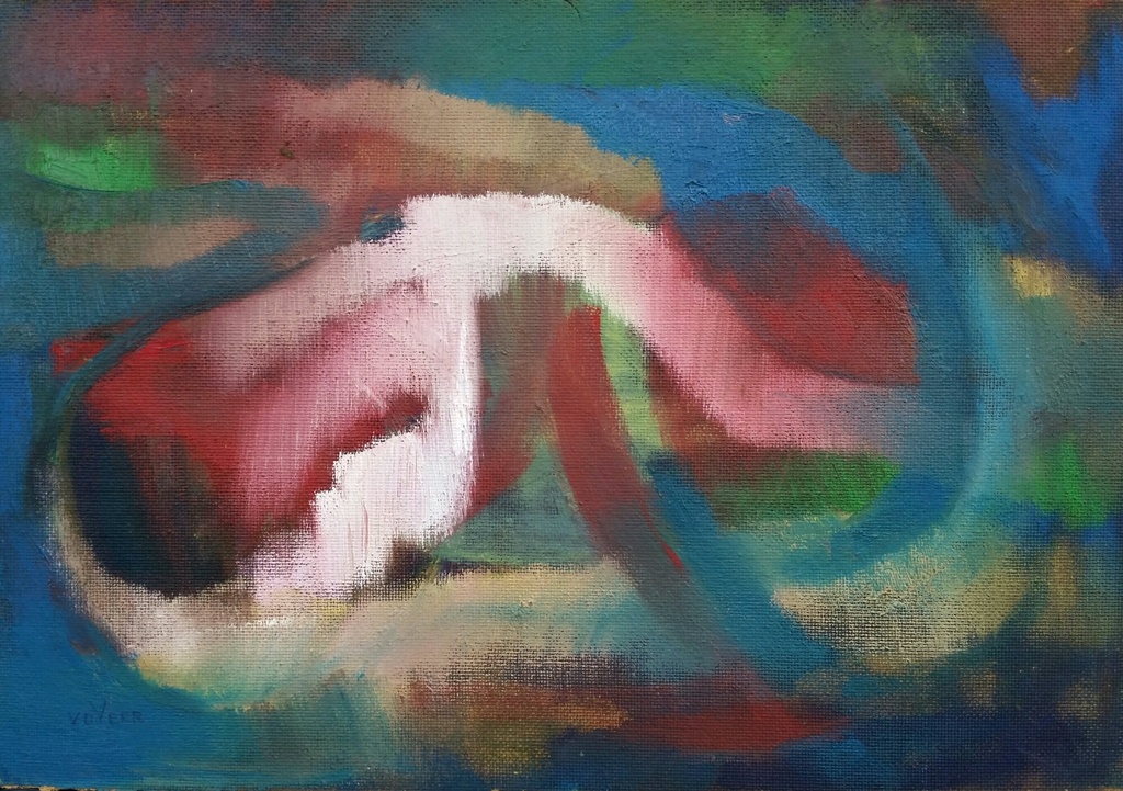 J.W.C 'Jan' van der Veer - Coloured clouds kopen? Bied vanaf 1!