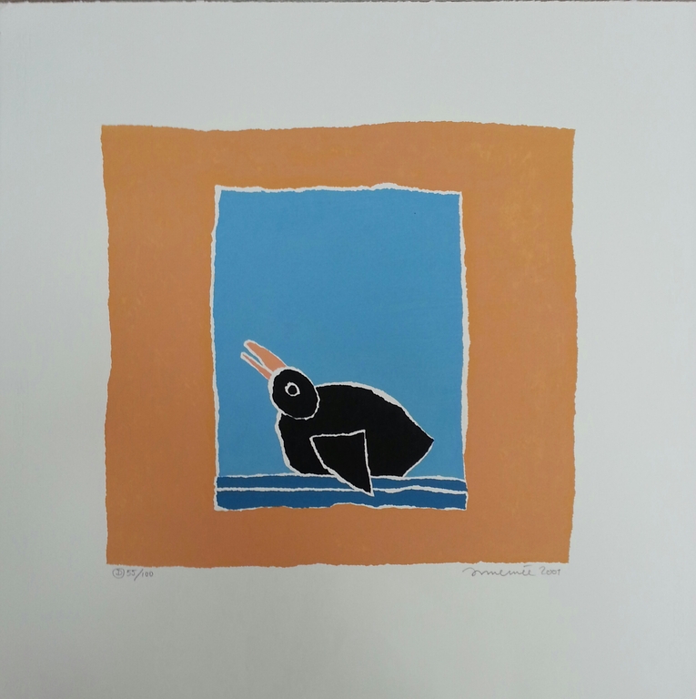 Hans Innemee, Losse zeefdruk, Titel verkocht voor € 35!