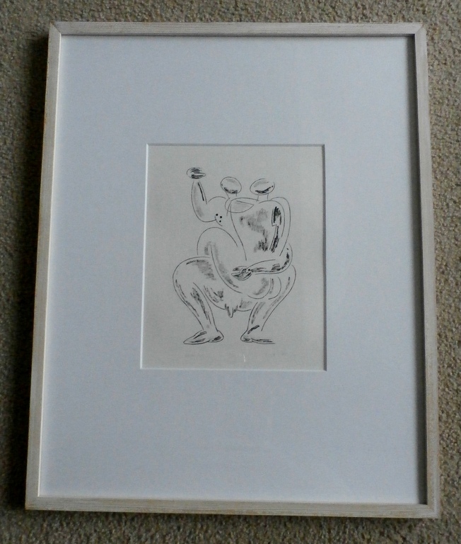 Arie van Geest - gemengde techniek - 1985 - uit de collectie van Gerard Reve kopen? Bied vanaf 50!