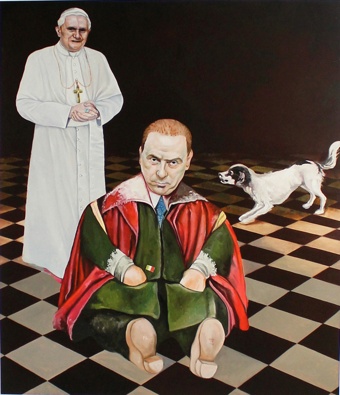 Bruno Bruni -Hommage à Velàzques-  Originele Pigmentdruk. Handgesigneerd. 2017 verkocht voor € 89!