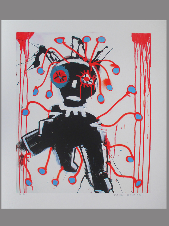 Attention Disorders, Giclée op handgeschept katoenpapier,2013 verkocht voor € 41!