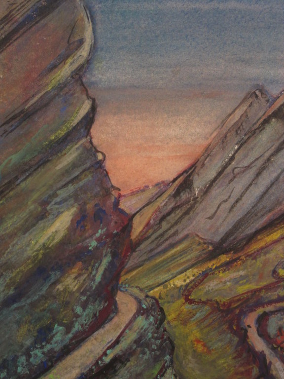 Kornelis Lodder 1892-1987 Vlaardingen aquarel " berglandschap " gesigneerd kopen? Bied vanaf 1!