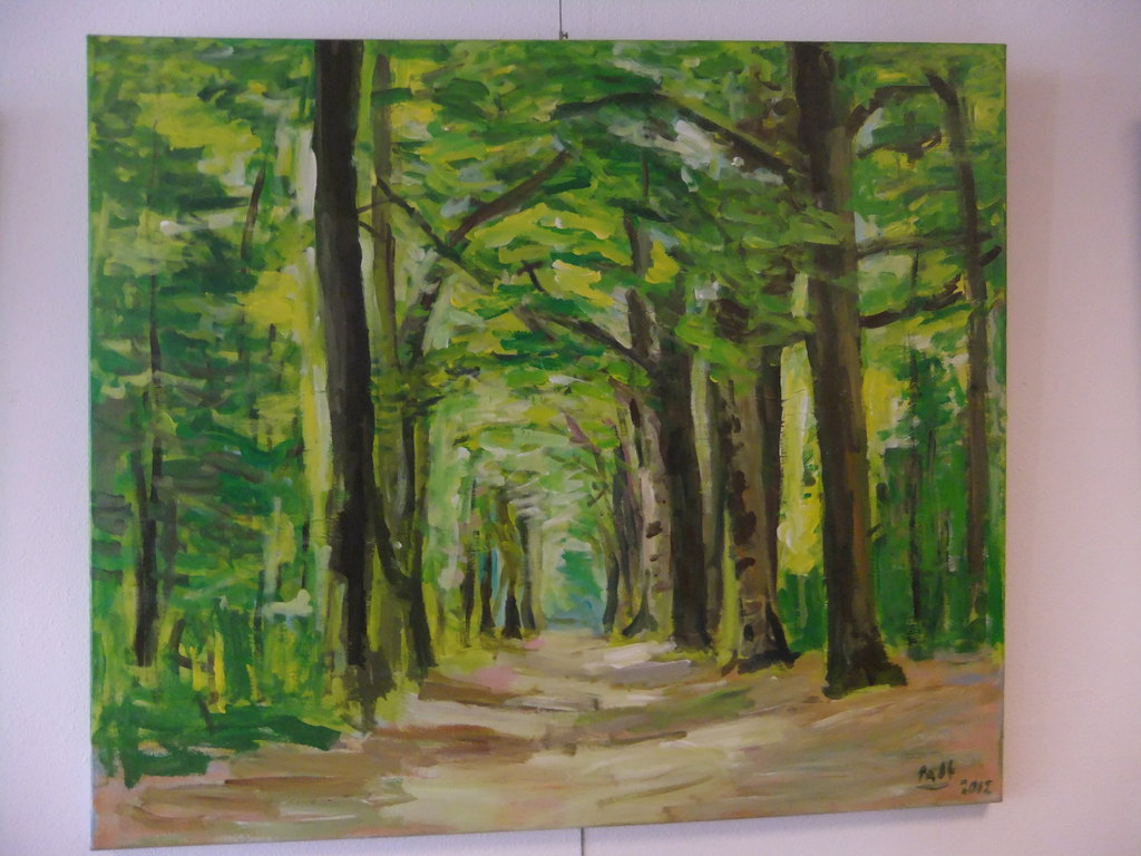 Henk Padt - Bosgezicht kopen? Bied vanaf 400!