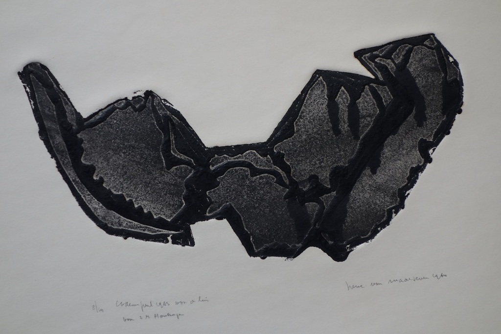 Henc van Maarseveen, ets aquatint in reliefdruk. kopen? Bied vanaf 50!