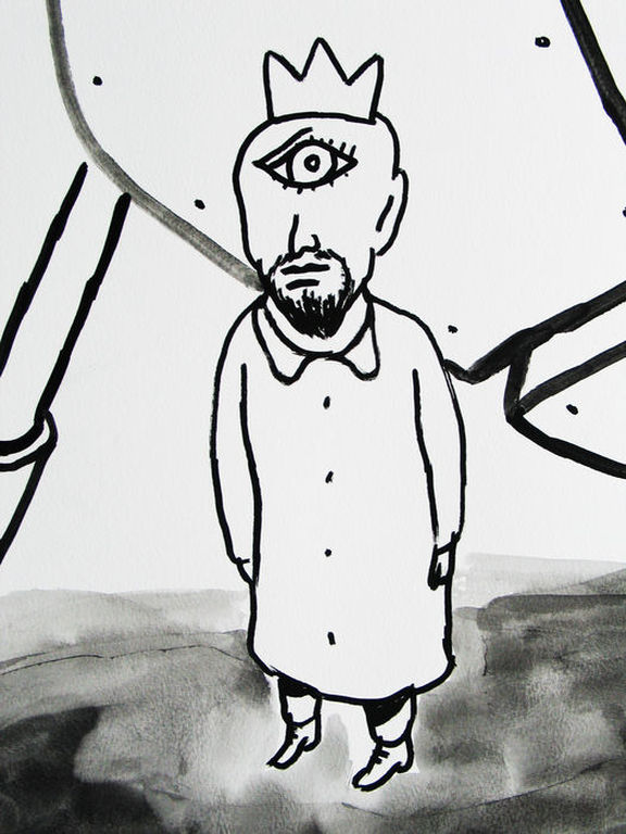 KAMAGURKA aquarel schilderij op papier, gesigneerd kopen? Bied vanaf 400!