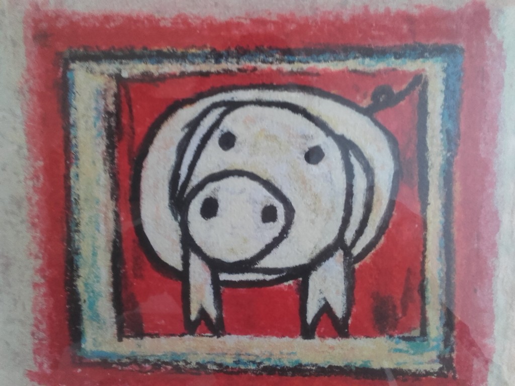 Hans Innemee, zeefdruk monotype, And Which Curl kopen? Bied vanaf 89!