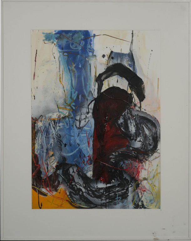 Bert Smidt: Gemengde techniek op papier, Z.T. - Ingelijst kopen? Bied vanaf 50!