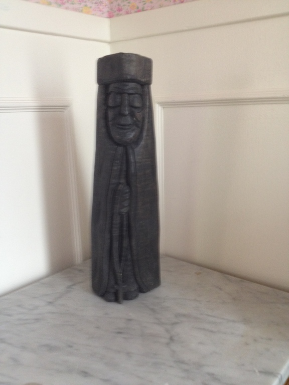 Religieus zwart houten beeld apostel, HE Welt kopen? Bied vanaf 15!