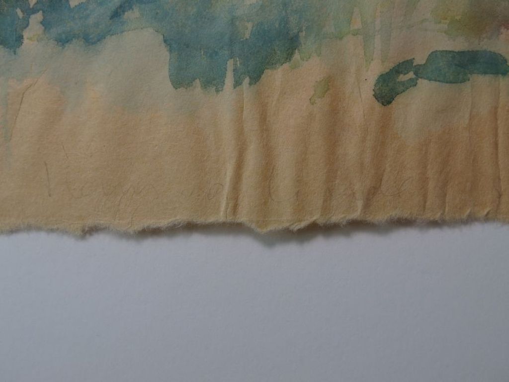 Hans van der Linde: Aquarel, Landschap  kopen? Bied vanaf 1!
